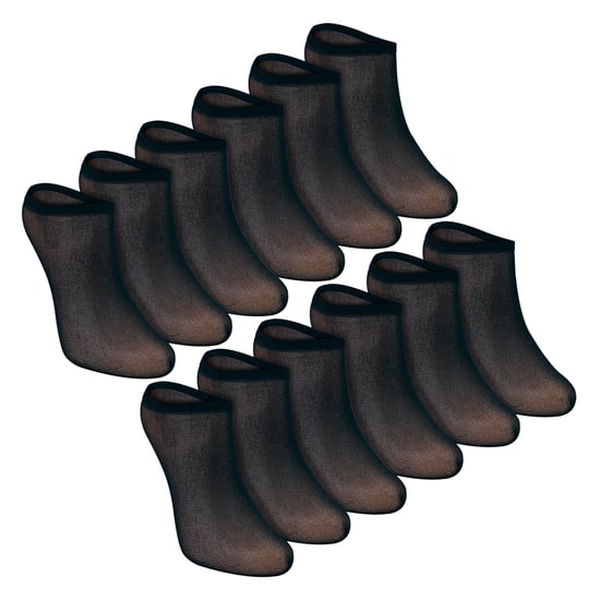 12-pack damers osynliga strumpor 15 denier lätta osynliga strumpor - Image 1