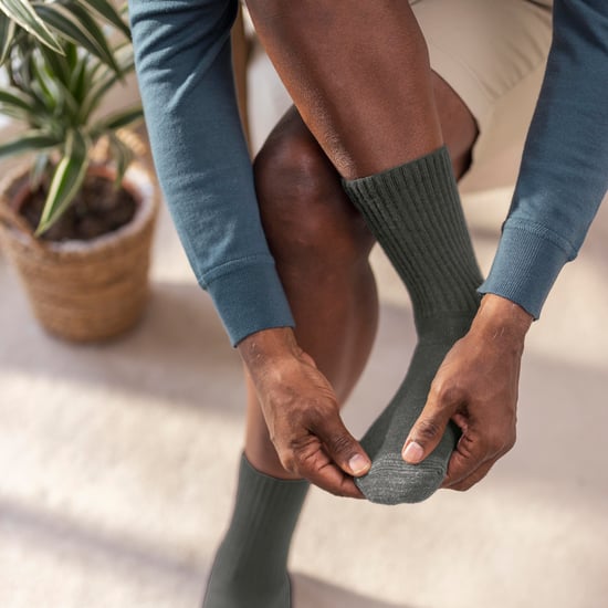 Diabetic Wool Walking Socks for Men | Extra Wide Cushioned Hiking Socks - Image 4