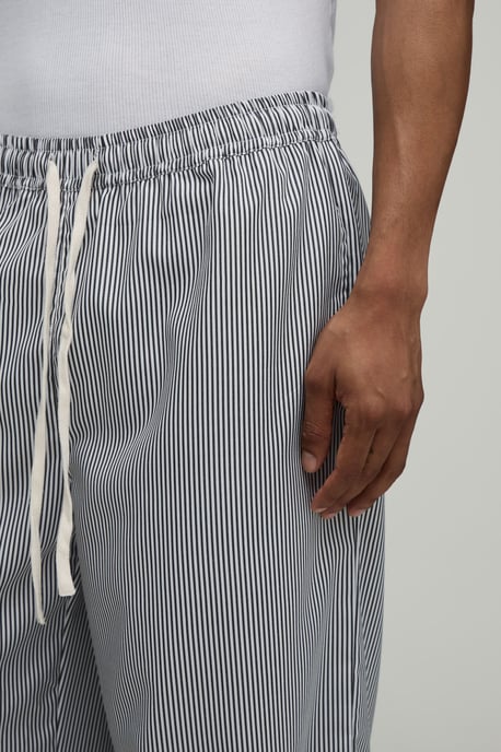 Wide Leg Stripe Lounge Bottoms - Image 3