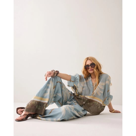 Summum 2s3496-12451 431 blouse palmtree print glacierblue - Image 4