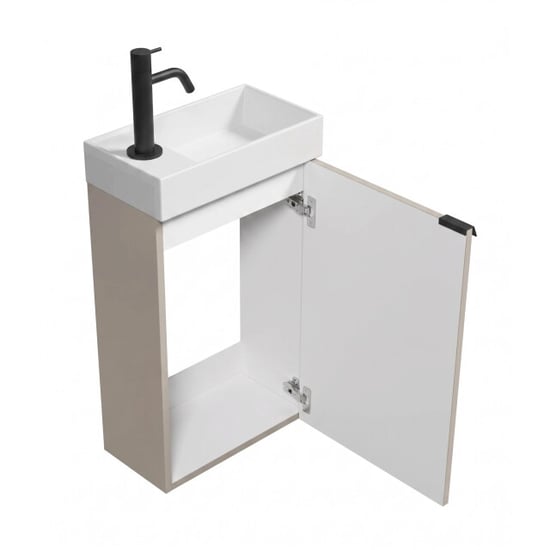 Badplaats Toiletmeubel bosco 40 x 22 cm – – fonteinmeubel met wastafel - Image 3