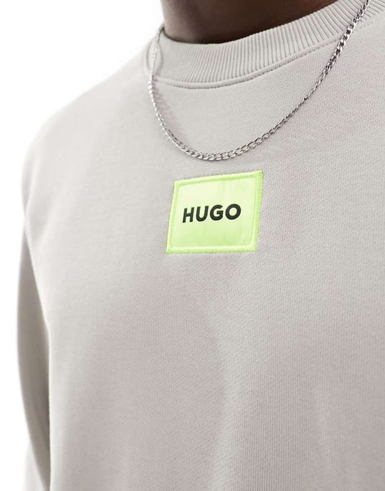 HUGO RED Diragol sweatshirt in grey - Image 2