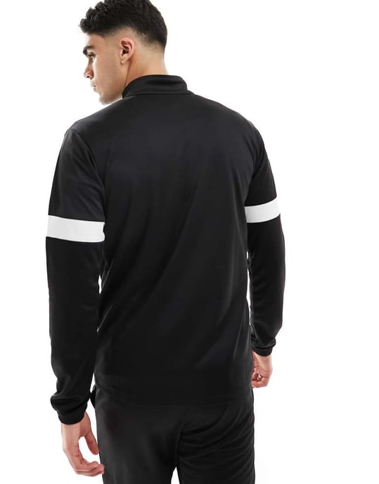 Puma Football Rise 1/4 zip sweatshirt in black - Image 2