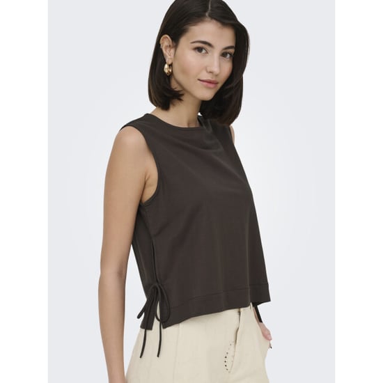 Jacqueline de Yong leslie s/l bow top jrs noos 15374333 chocolate brown - Image 4