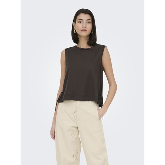 Jacqueline de Yong leslie s/l bow top jrs noos 15374333 chocolate brown - Image 5