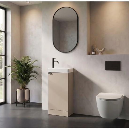Badplaats Toiletmeubel orion 40 x 22 cm – – fonteinmeubel met wastafel - Image 3