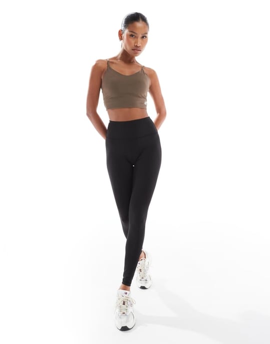 New Balance Harmony Light Support Sports Bra in grey - Image 3