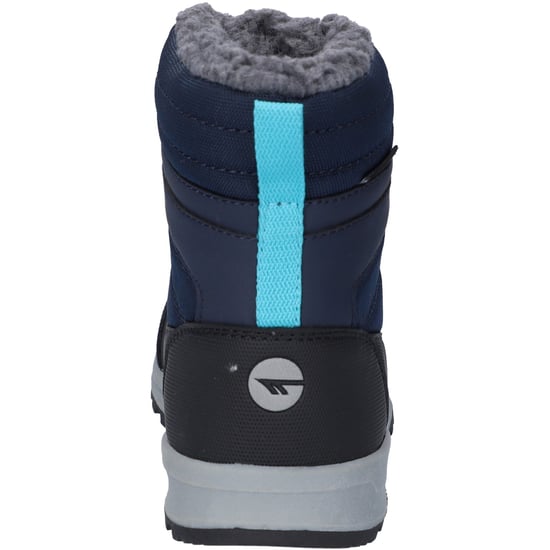 Hi-Tec Leo Nylon Winterlaarzen Voor Kinderen Blauwnachten/Zwart/Pauwblauw Halfhoog - Image 2