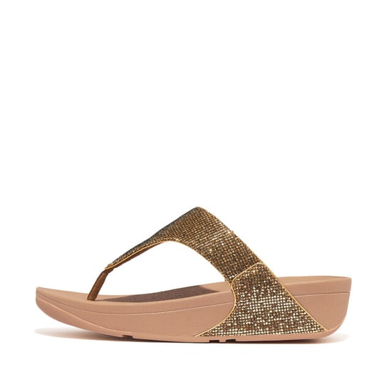 FitFlop Lulu toe post glitterball - Image 3