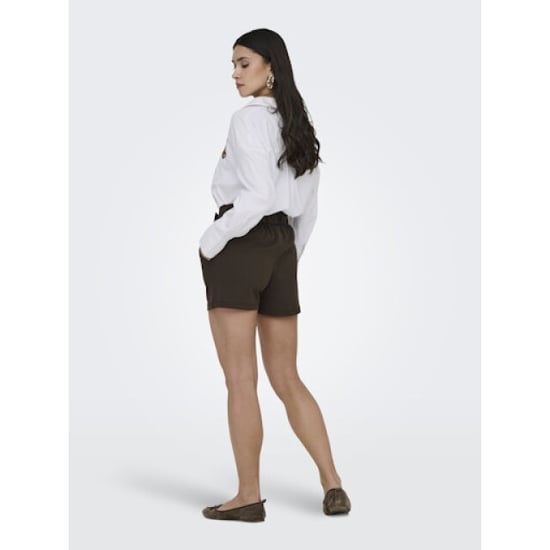 Jacqueline de Yong geggo life shorts jrs noos 15203098 chocolate brown - Image 3
