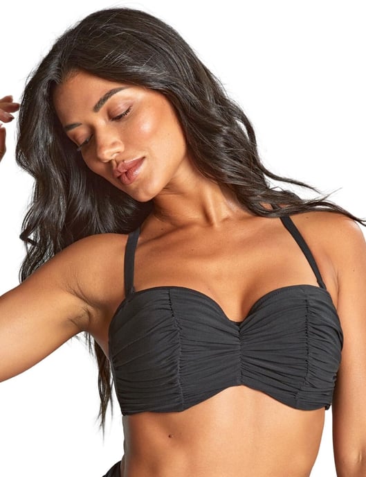SW1963 Panache Tulle Margot Bandeau Bikini Top - Image 3