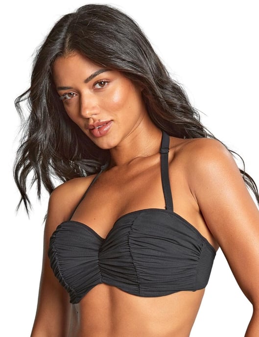 SW1963 Panache Tulle Margot Bandeau Bikini Top - Image 4