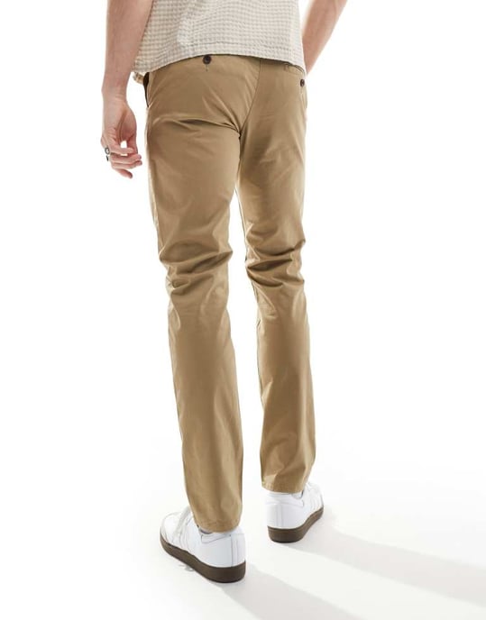 Farah elm chinos i beige - Image 4