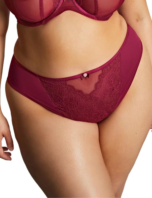 11212 Sculptresse by Panache Natalia High Leg Brief - Image 2