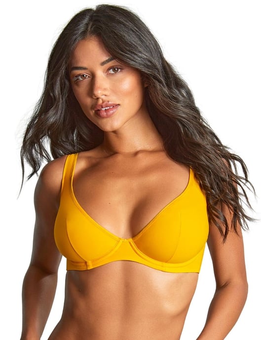 SW1754A Panache Billie Wired Triangle Plunge Bikini Top - Image 2