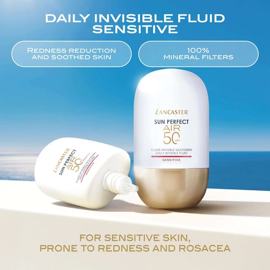 Lancaster Sun Perfect AIR Dagelijkse Onzichtbare Vloeistof SPF50 Gevoelige Mineralen 40ml - Image 2
