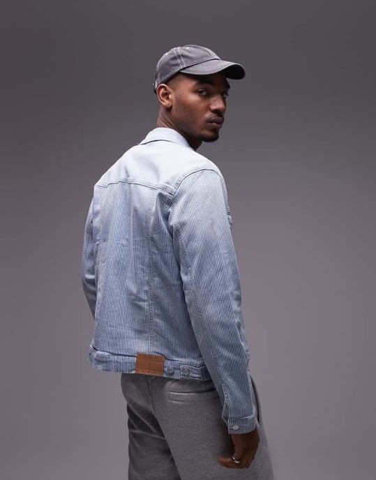 Tommy Jeans Ryan regular trucker jacket in medium wash - Image 3