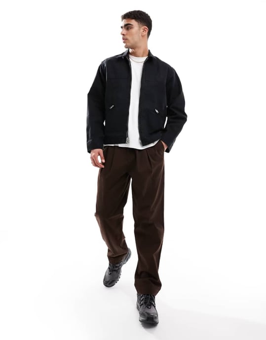 The North Face Cedar work jacket in black - Image 3