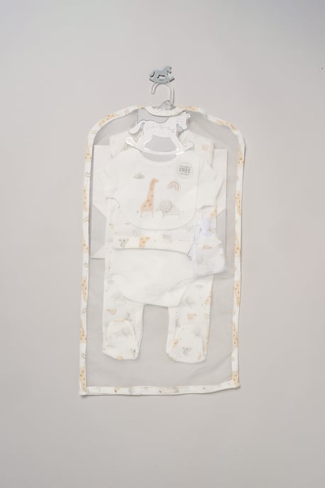 Cotton 5-Piece Baby Gift Set - Image 2