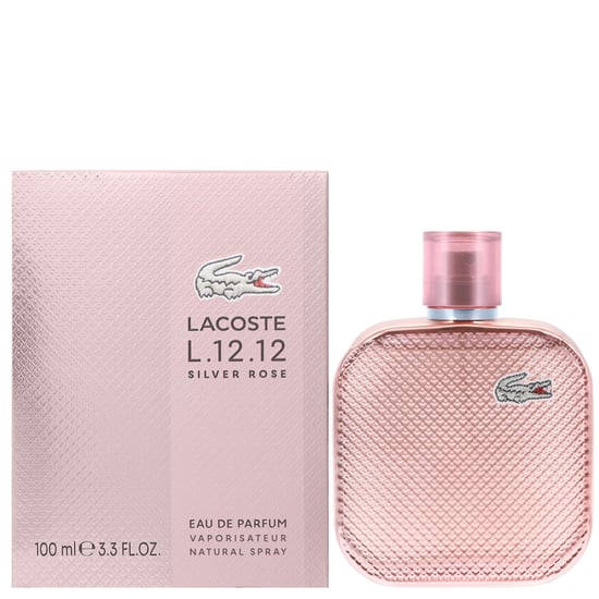 Lacoste L.12.12 Silver Rose Eau de Parfum Spray 100ml - Image 2