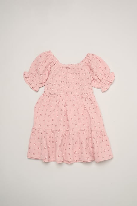 2-Pack Floral Print and Chambray Dresses - Image 5