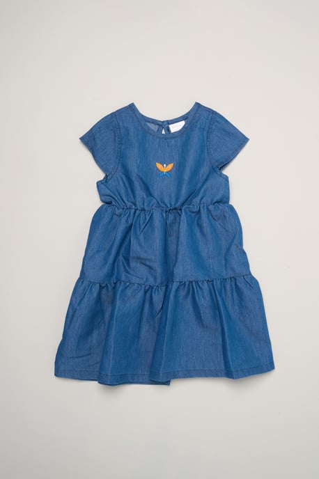 2-Pack Stripe and Chambray Dresses - Image 4
