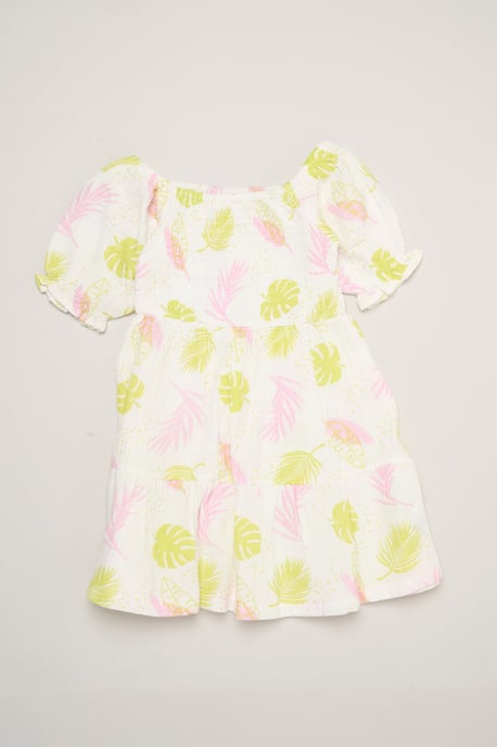 2-Pack Printed Muslin and Chambray Dresses - Image 5