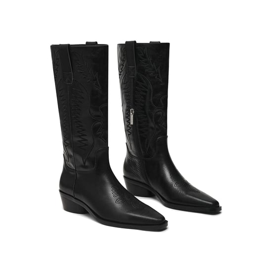 Leather Trevi Boot Blacks - Image 2