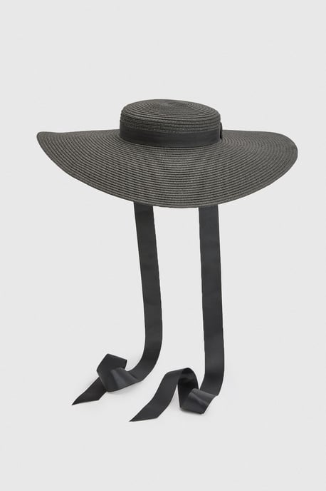 Large Boater Style Fascinator - Image 2