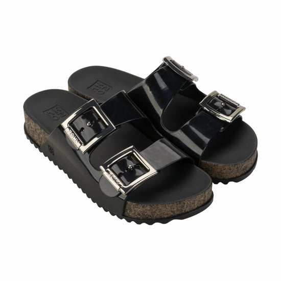 Zaxy Womens Partner Slide III Fem Black/Cork - Image 1