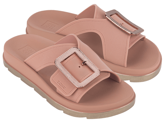 Zaxy Womens Vibe Slide Ad Nude - Image 1