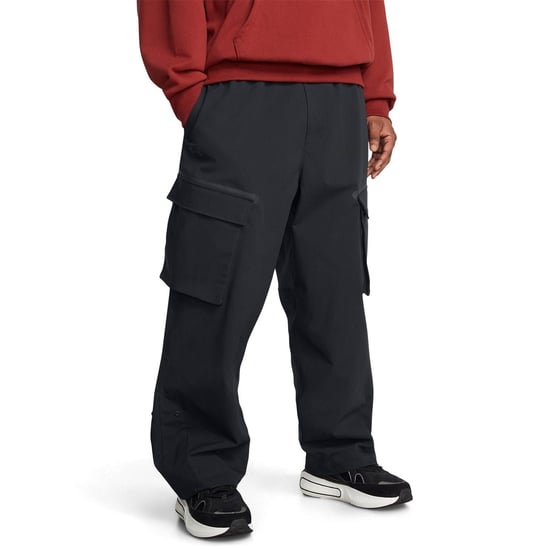 Men's Under Armour Utility Cargo Joggers in Black - Image 3