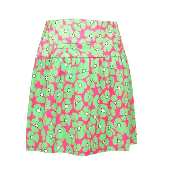 Women's Callaway 17 Floral Patterned Mini Skort in Cheeky Pink - Image 3