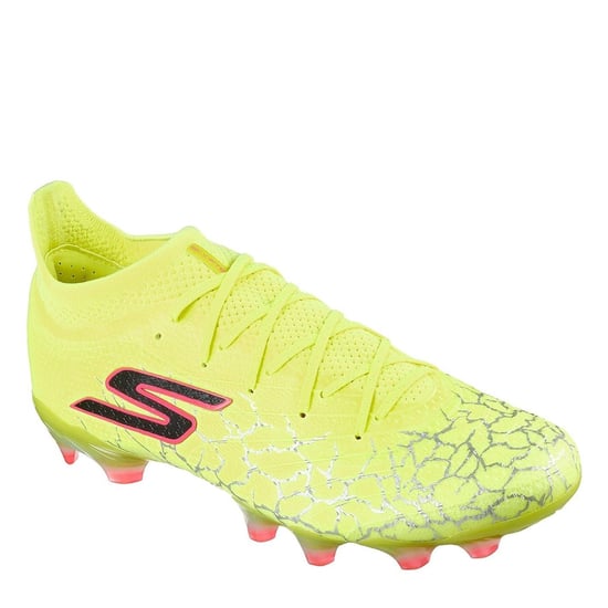スケッチャーズ SKX_01 Diamond Firm Ground Men's Skechers Skx_01 Diamond Firm Ground Football Boots in Yellow