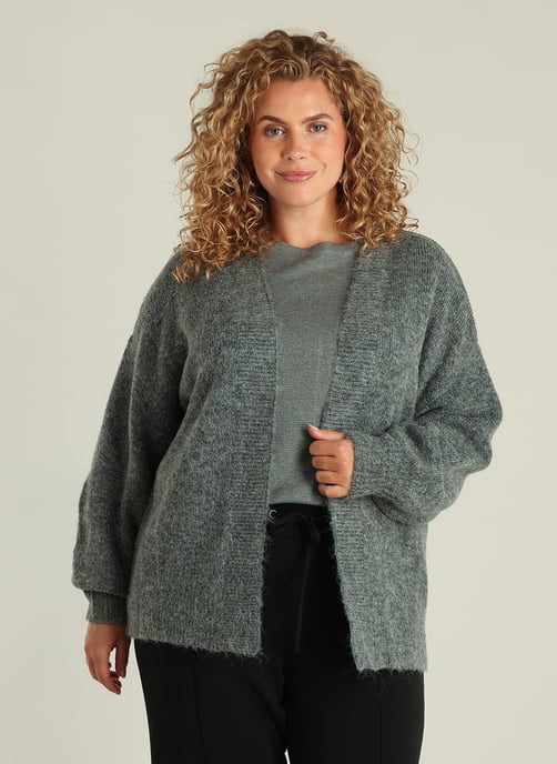 YEST CURVE Galadriel Cover ups - Dark Grey/Melange - Image 1