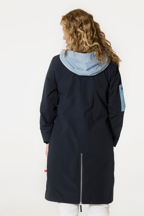 Berta Marineblauw Jas - Image 2