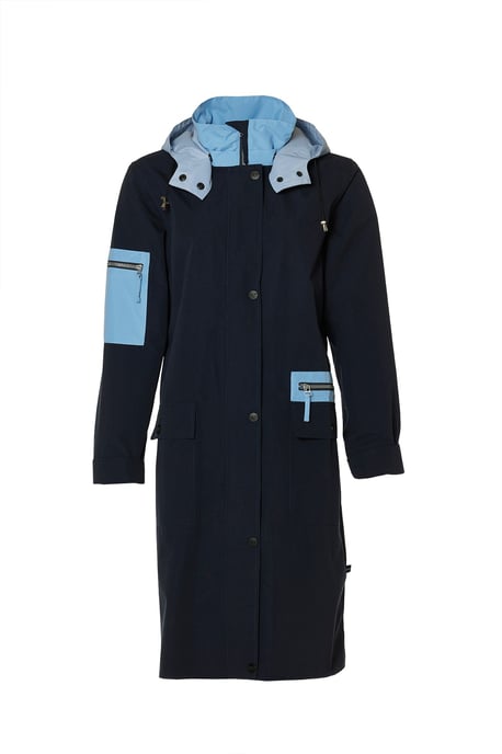 Berta Marineblauw Jas - Image 3
