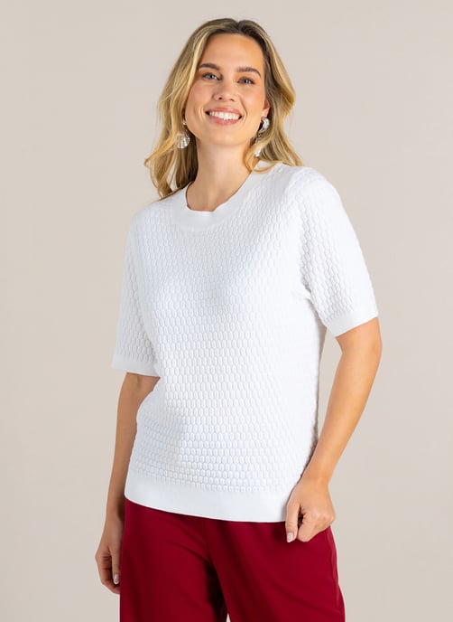 IVY BEAU Giulia Tops - White - Image 1
