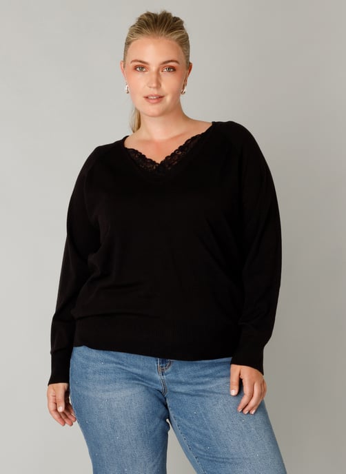 YEST CURVE Francesca Tops - Black - Image 1