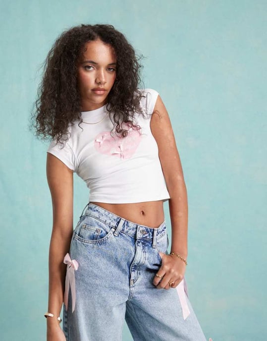 Miss Selfridge självälskande klubb t-shirt - Image 2