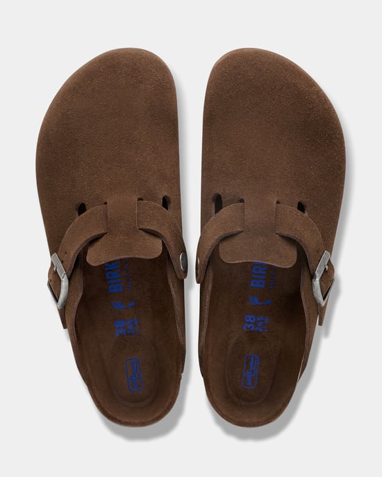 Boston Carafe Tonal FB Clogs in Dark Brown - Image 3