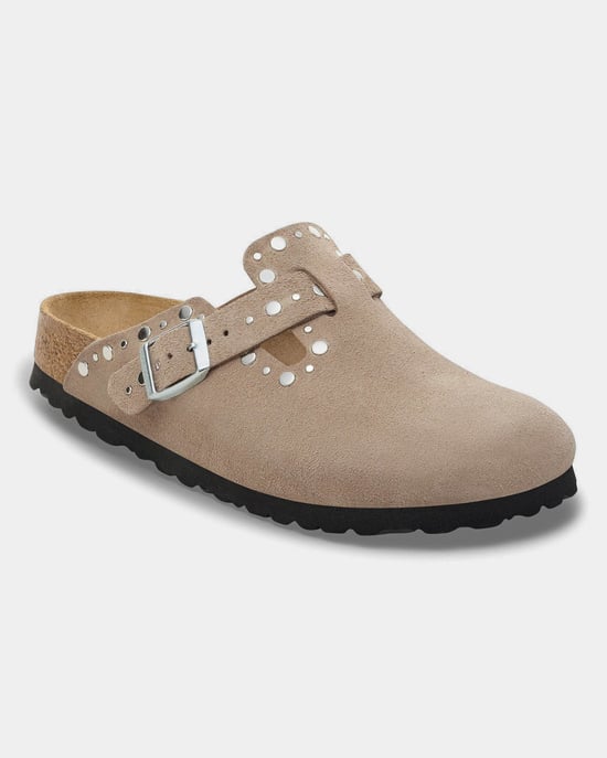 Boston Clogs in Tan - Image 3