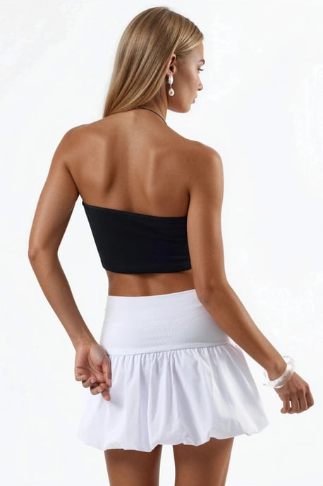 Hoge Taille Mini Schaatjesrok - Image 5