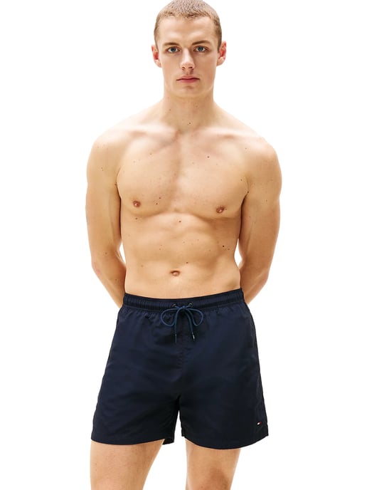 Drawstring Swimming Shorts in Dark Grey - Image 5