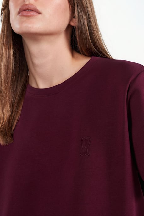 Crew Neck Embroidered Two-Piece Co-ord Set - Image 6