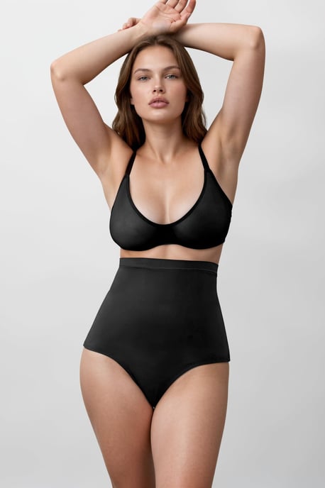 Premium Seamless Tummy Control High Waisted Brief Shapewear - Image 1