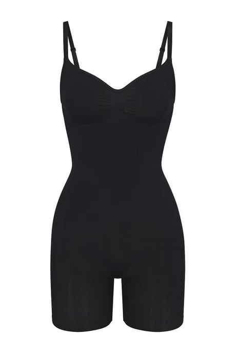 Premium Seamless Extra Firm Mid-Thigh Bodysuit Shapewear - Image 5