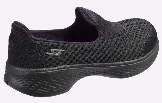 Skechers Go Walk 4 Kindle Junior Slip On Trainers - Image 3