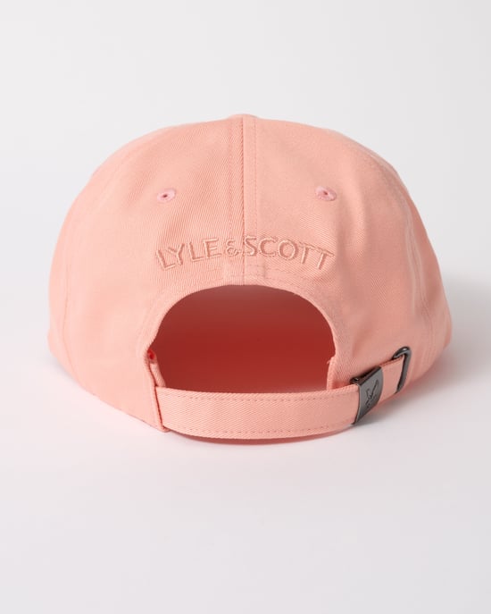 Baseball Cap in Coral - Image 3