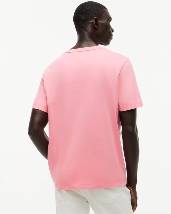 Regular Fit T-Shirt in Light Pink - Image 3